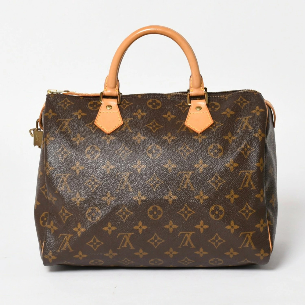 LOUIS VUITTON Speedy handbag Monogram Brown